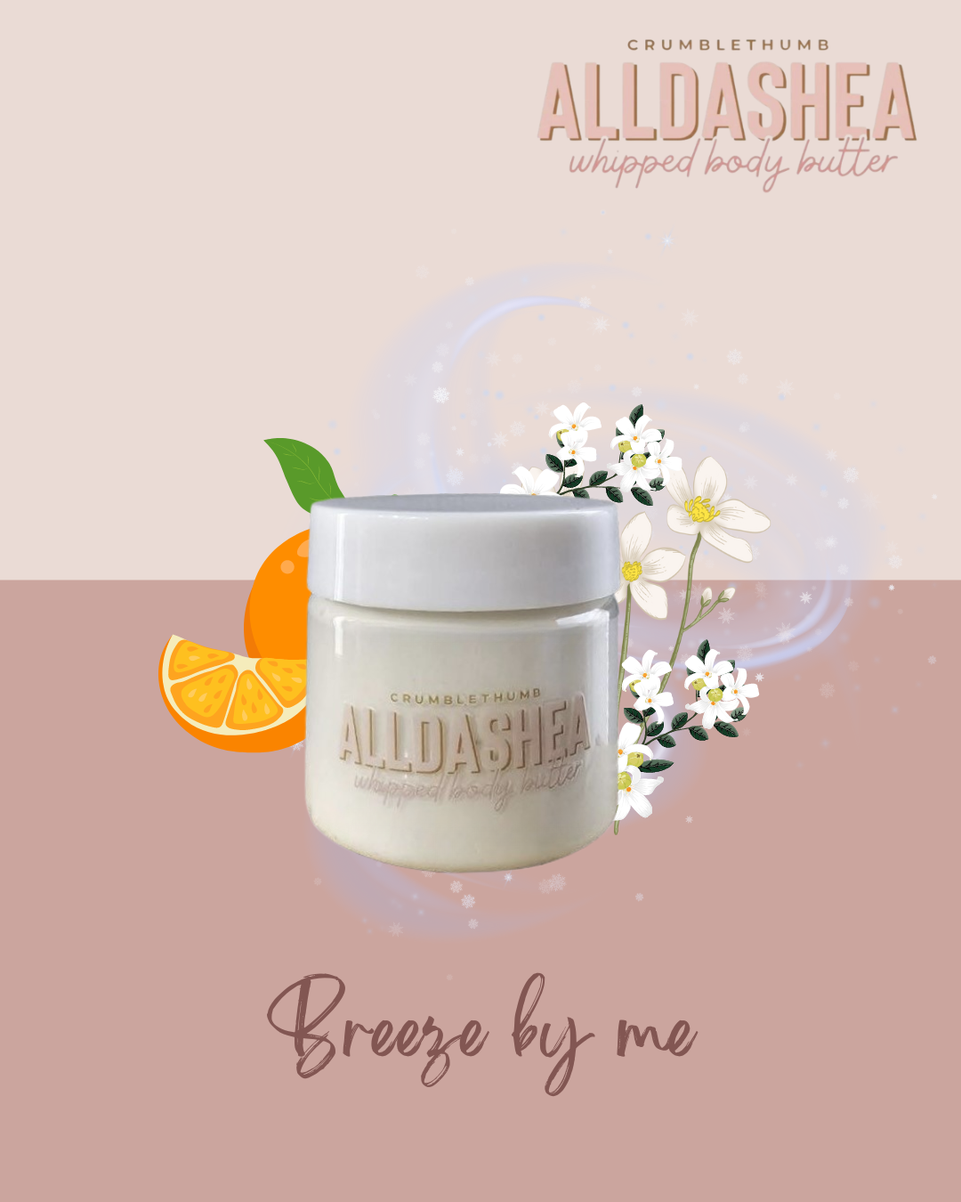 "Breeze by me" Whipped Body Butter