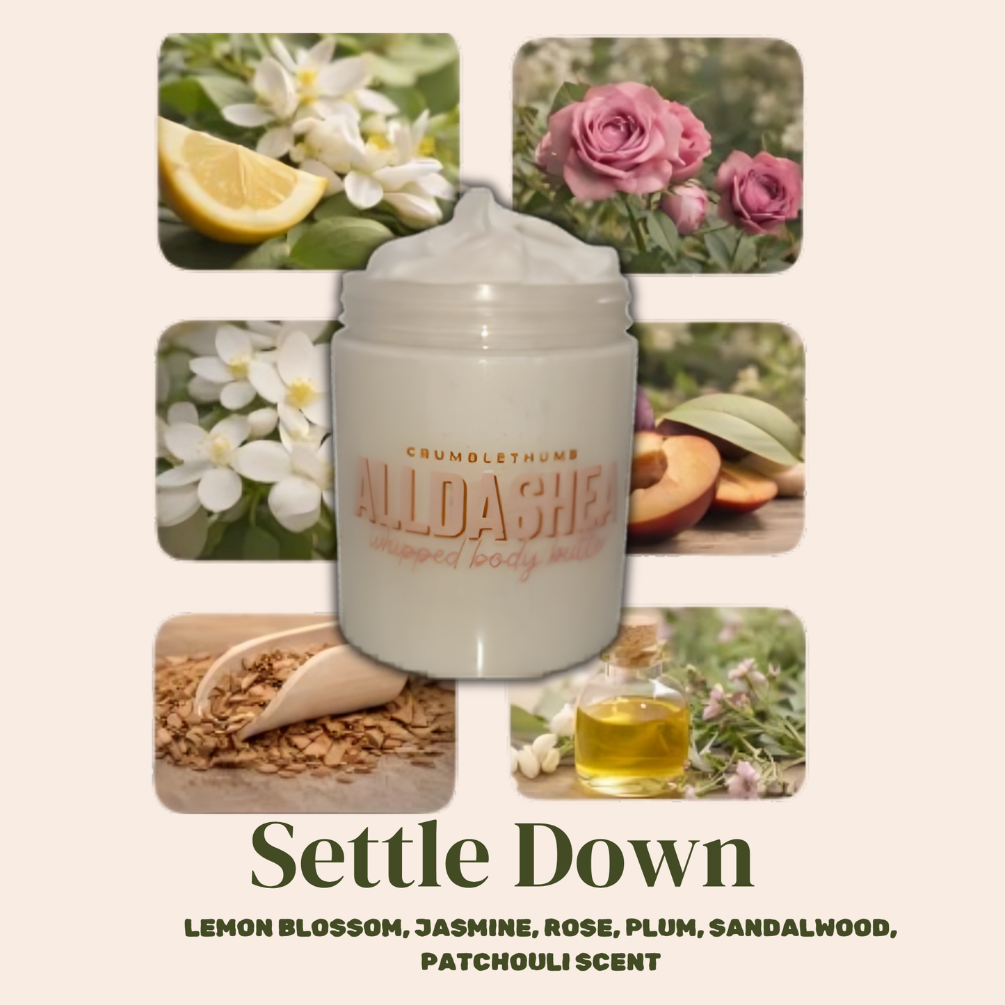 "Settle Down" Whipped Body Butter