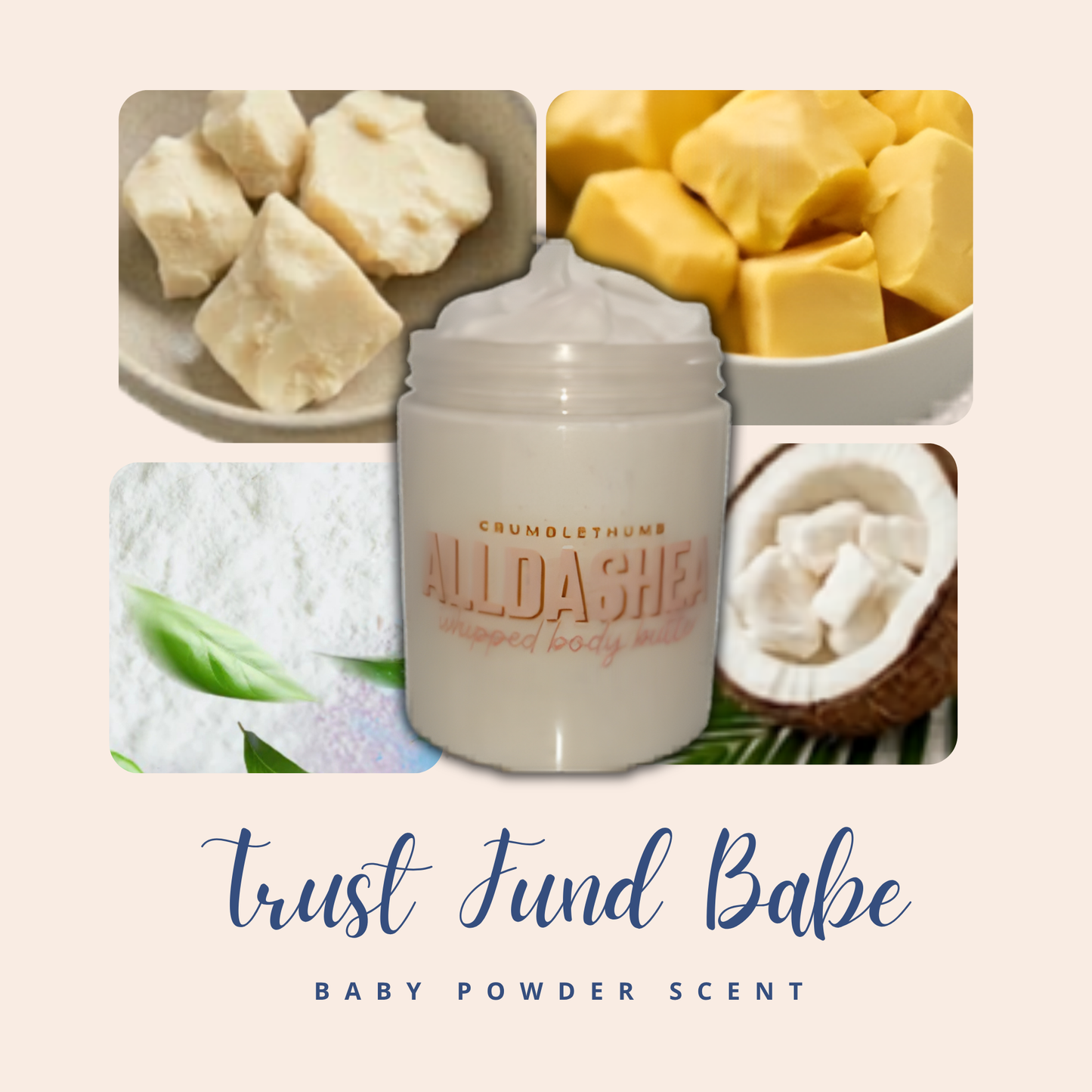 "Trust Fund Babe" Whipped Body Butter