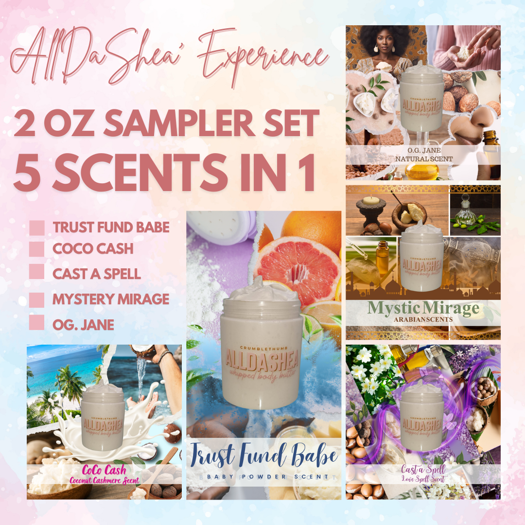 "AllDaShea 2 oz Sampler Set Experience"